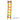 Medium Colorful Wood Block Bird Ladder