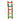Small Colorful Wood Block Bird Ladder