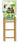 Small Bird Wooden Hanging Ladder 6" - HB46413